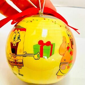 SpongeBob SquarePants Christmas Ball Ornament Patrick Viacom Plastic